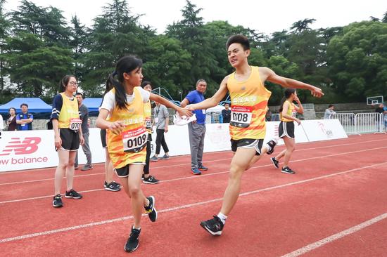 New Balance大学生校园路跑接力赛西北赛区开