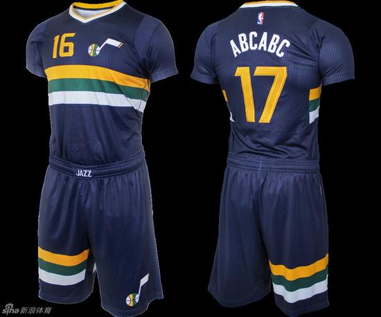 有多难看?爵士发布新款球衣 一设计引发狂吐槽