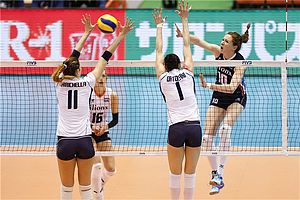 奥运落选赛荷兰轻取欧洲德比战 意大利女排首败