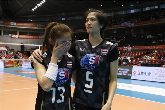 女排落选赛泰国3-0秘鲁 努特萨拉落泪加提蓬安