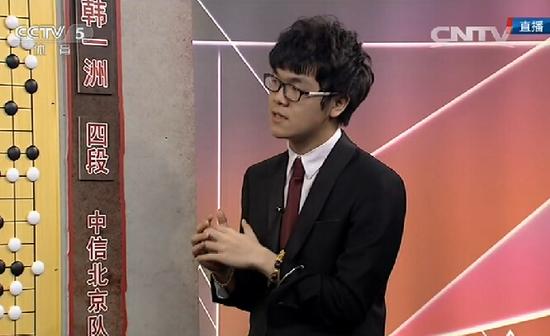 柯洁侃侃而谈
