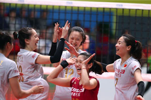瑞士赛中国女排零封比利时 夺第二胜锁定四强