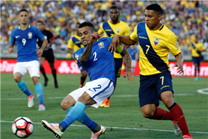 美洲杯-中超外援险助攻绝杀 巴西失球无效险平