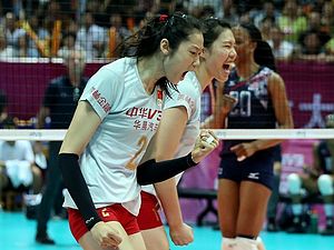 龚翔宇主打女排3-1挫美国 大奖赛宁波站全胜夺冠