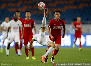 中超-丁捷攻入制胜球 力帆1-0绿城终结11轮不胜