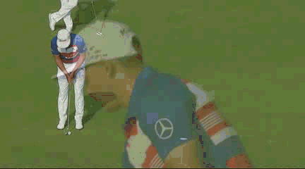 因暴雨影响,瑞奇-福勒(rickie fowler)首轮仅打完了12个洞.