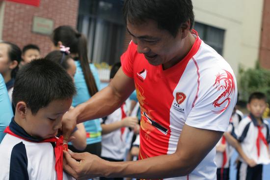 中华龙舟大赛划进惠州校园 开辟龙舟文化传承