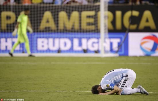 阿根廷美洲杯决赛饮恨