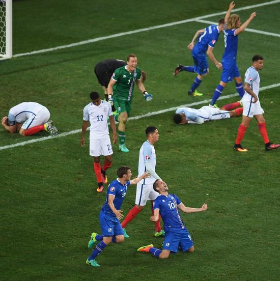 冰岛队在1/8决赛中击败英格兰队，继续书写了属于他们的传奇