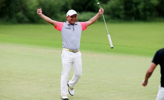 高尔夫大师超级争霸赛华中区战罢 职业名将元