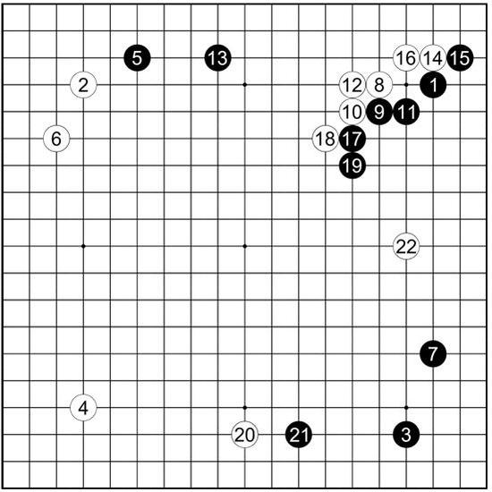 参考谱12 赵汉乘执黑vs李昌镐