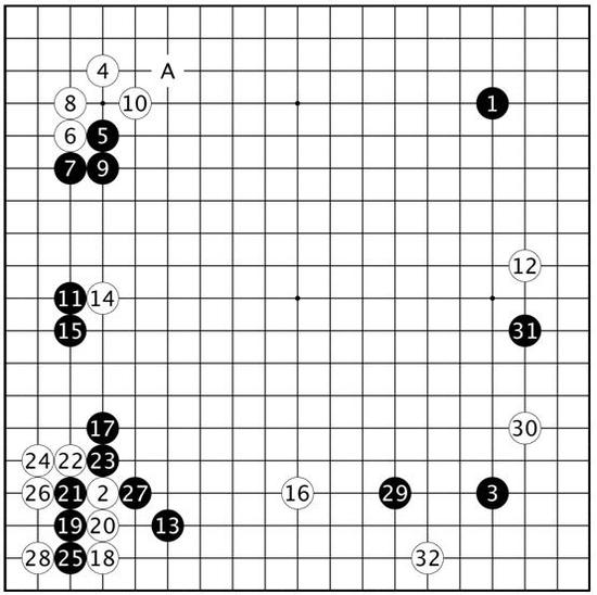 谱30吴泉 （吴清源）先相先 执黑vs木谷实 1936年11月21日