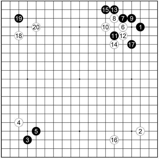 谱31木谷实受先 vs 本因坊秀哉 1938年7月23日