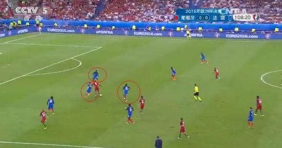 只有科斯切尔尼全力防守埃德，但......