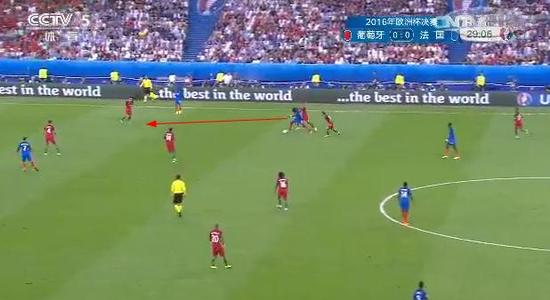 西索科的纵向突破，成了法国的武器