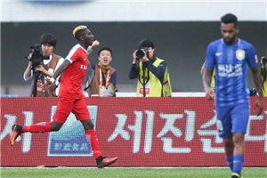中超-金承大传射斯蒂夫破门 延边3-0送苏宁连败