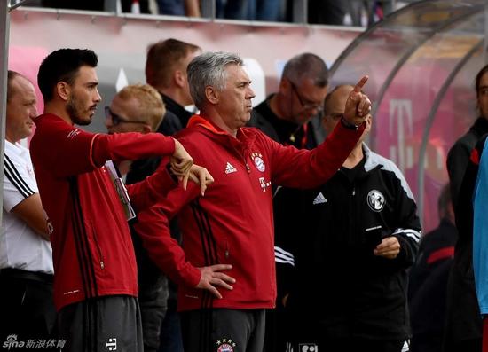 安切洛蒂的拜仁首秀