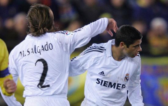 西西尼奥与前皇马功勋萨尔加多