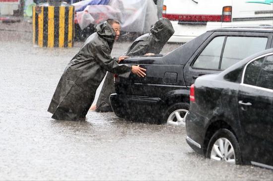 北京的积水引发报道
