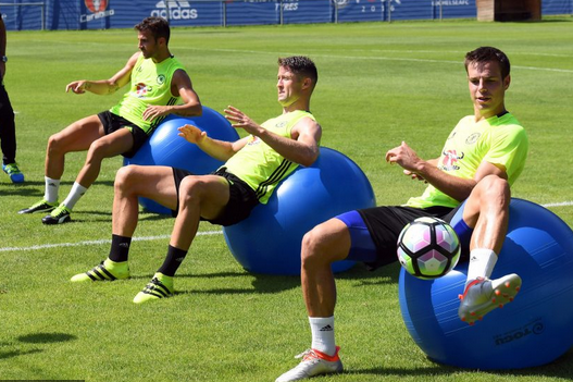 孔蒂的训练很严格