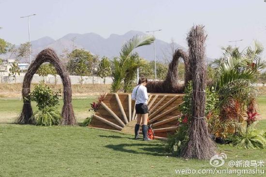 继续战斗!华天将出战奥运马术三项赛越野赛(图)