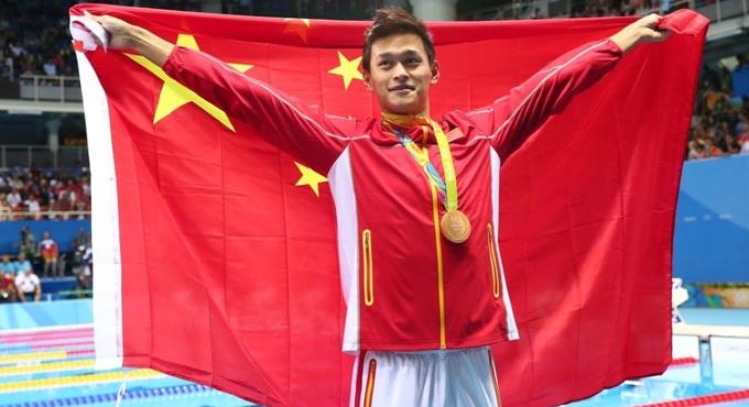 中国游泳历届奥运冠军(13个)