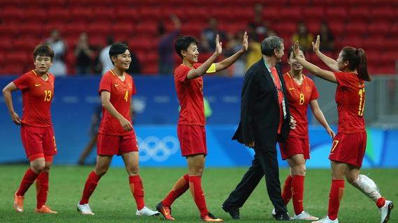 中国女足将战德国女足