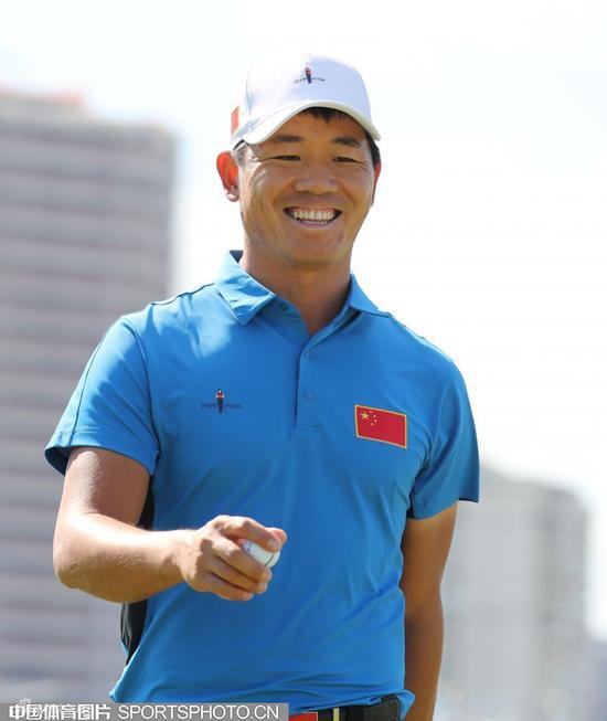 尽管仅交出74杆，吴阿顺却很享受奥运