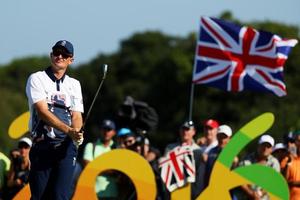 奥运男子高尔夫收杆 罗斯为英国斩获历史性金牌