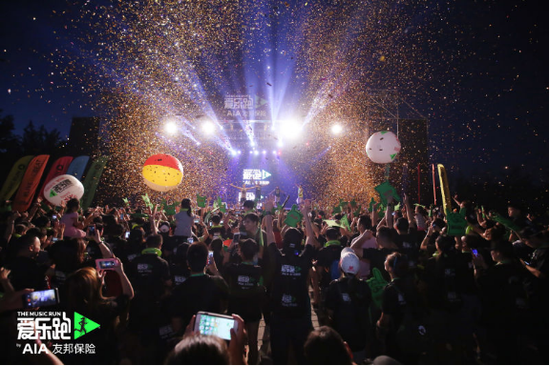 The Music Run 爱乐跑举行 引爆爱跑狂响曲_