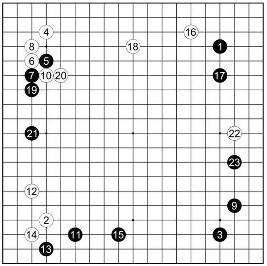 参考谱23坂田荣男执黑vs前田良二