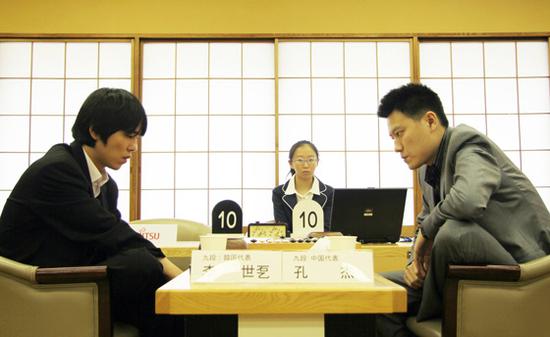 第23届富士通杯决赛孔杰大胜李世石