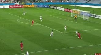 2015亚洲杯对阵卡塔尔，阿兹蒙转身拉球破门