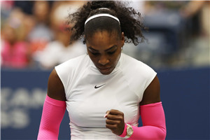 美网小威轰28制胜分横扫过关 进8强将战哈勒普