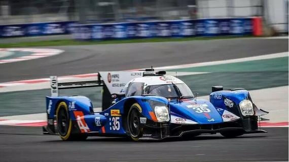 2016WEC墨西哥站，极赋-八喜DCR的35号赛车以LMP2组第6名完赛