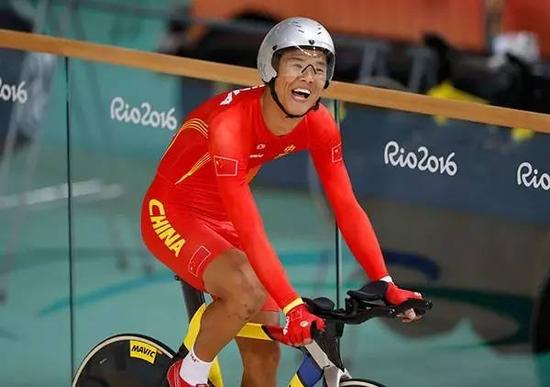 男子自行车3公里C1级，中国选手李樟煜夺金