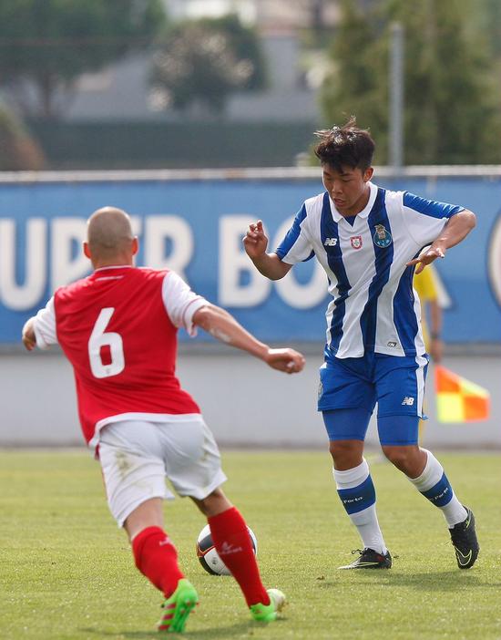 葡青年联赛严鼎皓一剑定乾坤