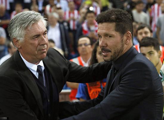 安切洛蒂与西蒙尼先礼后兵