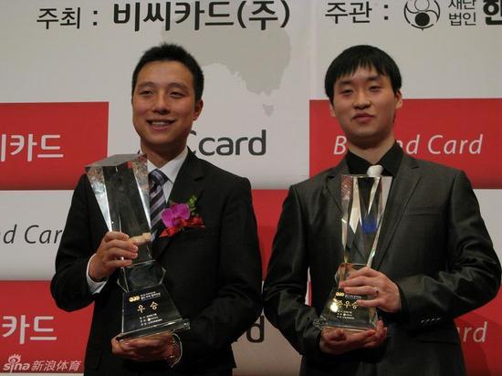 古力夺得首届BC卡杯冠军