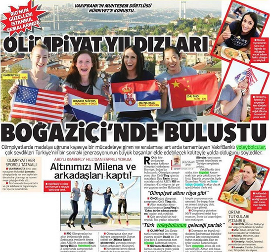 接受土耳其媒体采访（图片来源：嘉汶社媒）