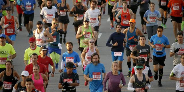 2016芝加哥马拉松开赛