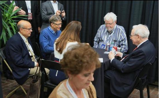 比尔盖茨现身世界网络桥牌冠军赛 桥牌魅力绽