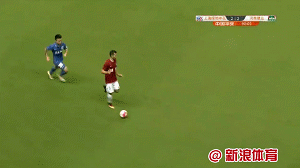 曹赟定这个动作有些争议