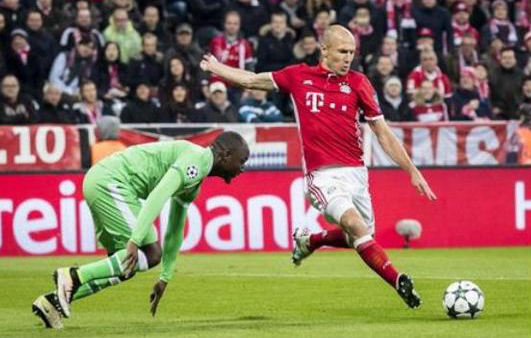 欧冠-罗本莱万穆勒破门 基米希再进球 拜仁4-1