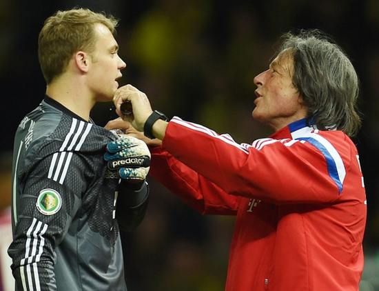 瓜帅和拜仁队医闹过风波