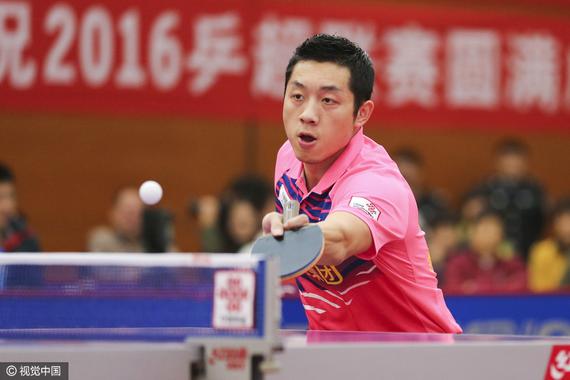 乒超-许昕输球上海遭逆转