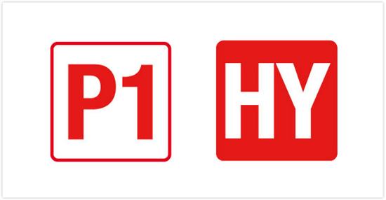 LMP1组赛车标识（“HY”为混动车型）