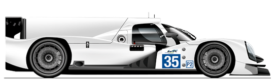 LMP2组赛车示意图