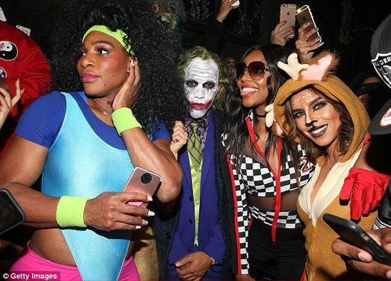 汉密尔顿与小威廉姆斯、加布里埃尔·尤尼恩(Gabrielle Union)合影