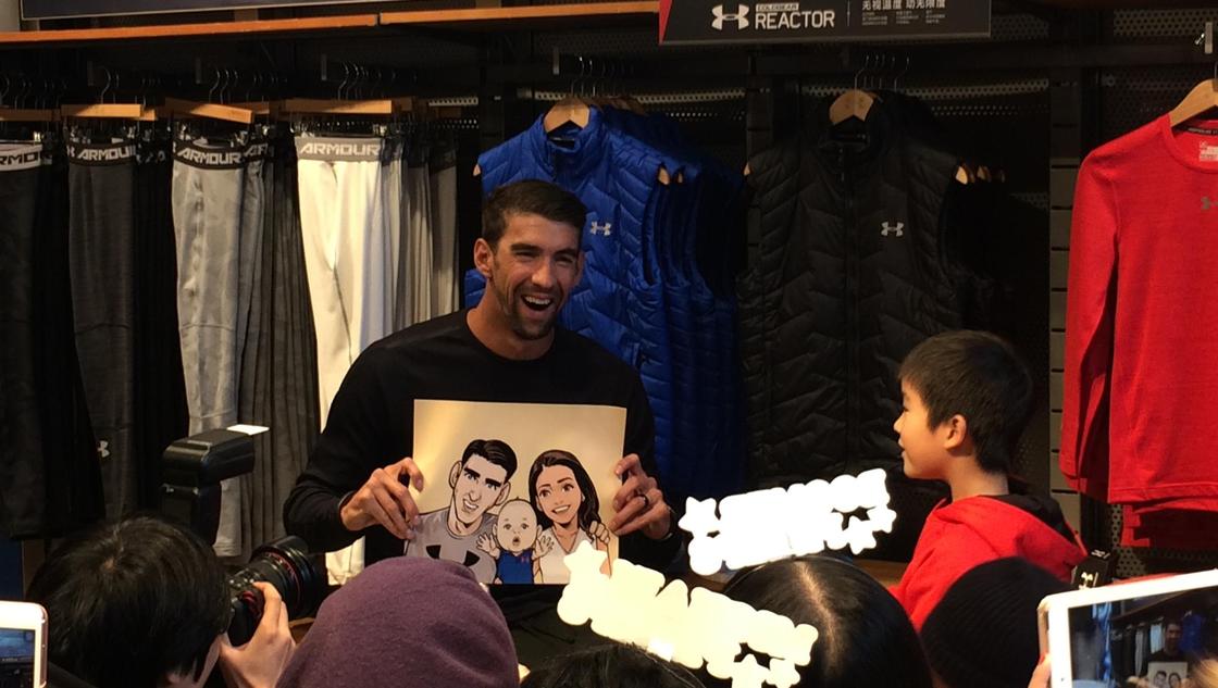 直击菲尔普斯中国行上海站